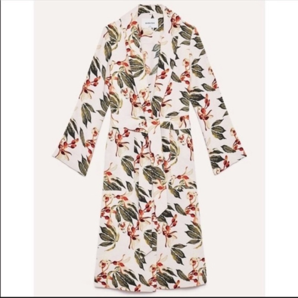 Babaton Kahlo Jacket, ivory floral size small